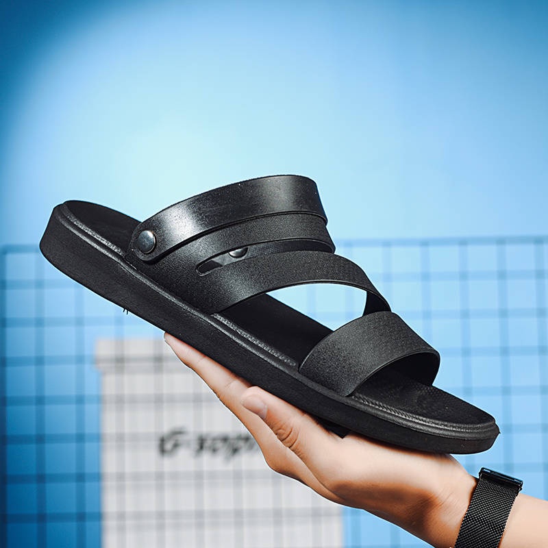 Dép quai hậu sandal nam dép đi biển nam dép nam quai hậu dép chống trượt Dép nam thời trang Dép cao su
