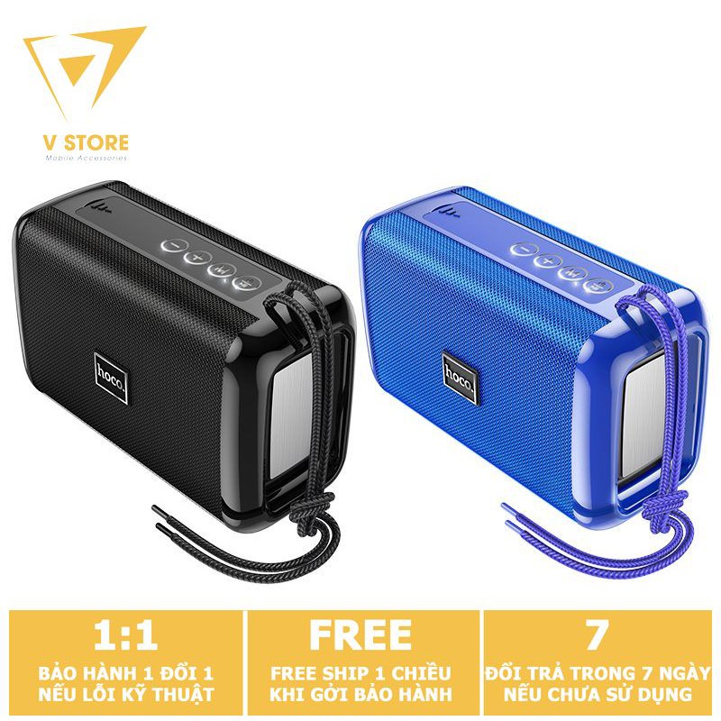 [GHÉP 2 LOA] LOA BLUETOOTH NGHE NHẠC HOCO DS04  CẦM TAY MINI TWS THẺ NHỚ TF USB AUX 3.5 [HOCO ĐÀ NẴNG]