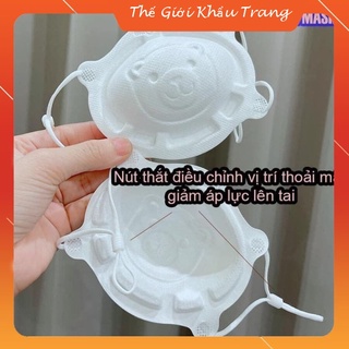 Khẩu trang Gấu Unimask cho bé từ 6 tháng đến 3 tuổi