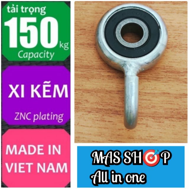 Bạc đạn võng / Móc võng gắn bạc đạn