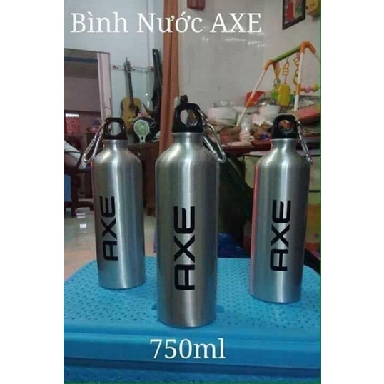 Combo 2 Bình nước thể thao bằng nhôm AXE 750ml