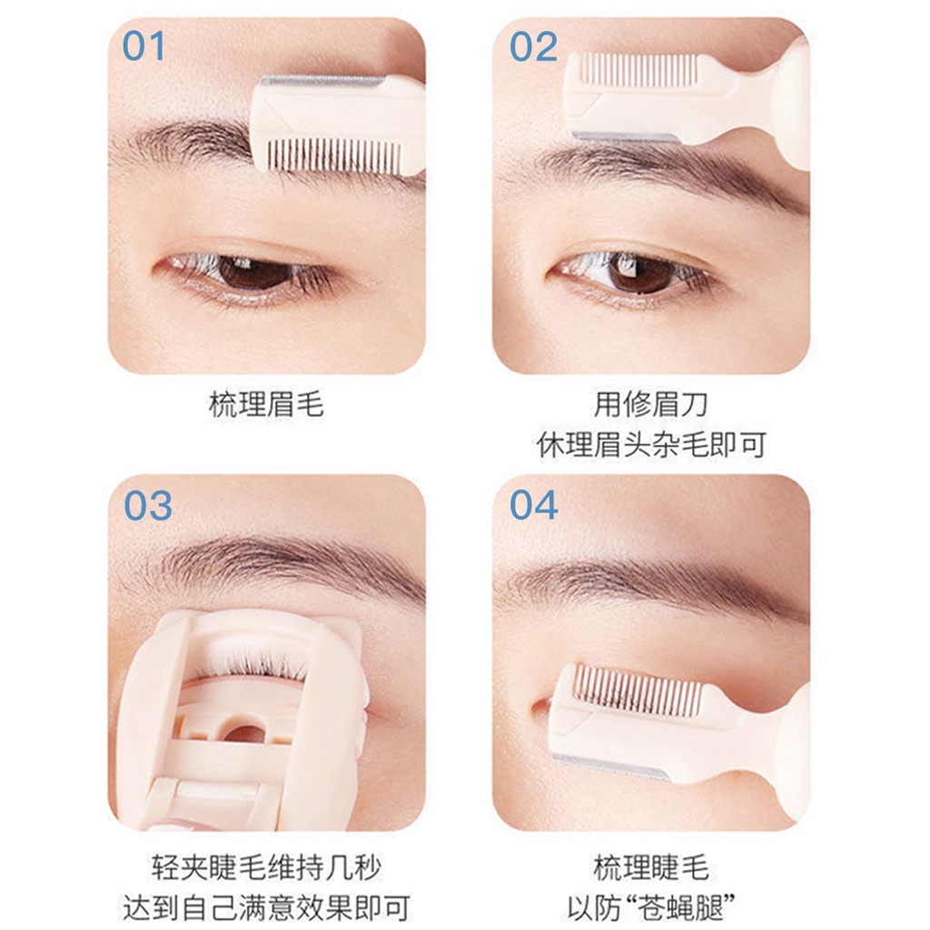 ♕Mascara Và Lược Chải Lông Mi 3D 2 Trong 1 Lâu Trôi NO.M148