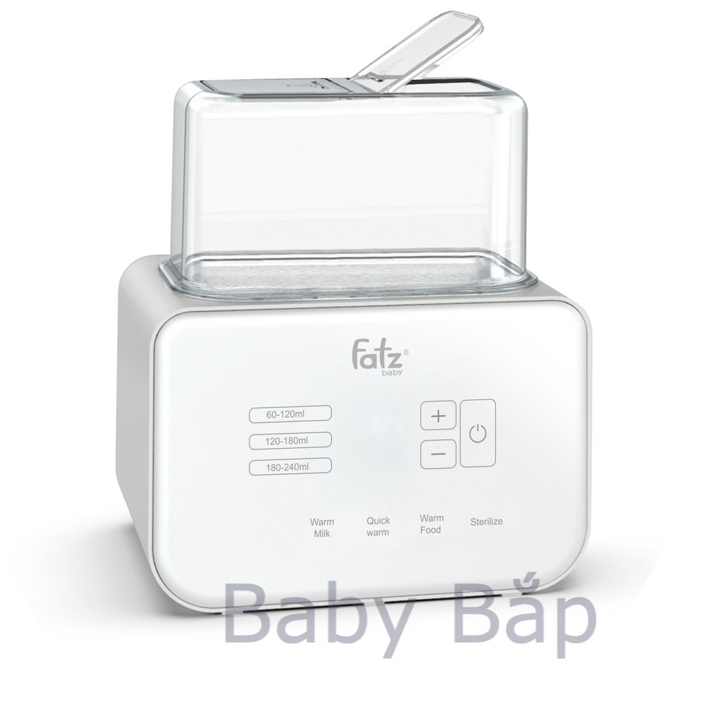 MÁY HÂM SỮA TIỆT TRÙNG ĐIỆN TỬ 2 BÌNH DUO 5 FATZBABY FB3203TN