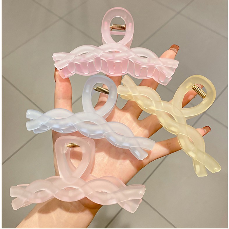 Kẹp Tóc Dạng Xoắn Phong Cách Hàn Quốc 2021 Cho Nữ [ MÃ C505 ]