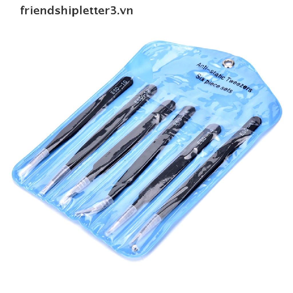 Bộ 6 Món Đồ Làm Đẹp Bằng Thép Không Gỉ Chất Lượng Cao