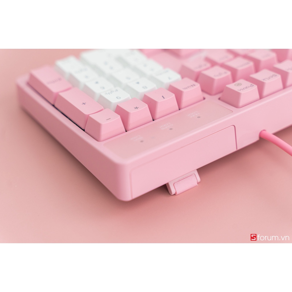 Bàn phím cơ Gaming DAREU EK1280s Pink White (Blue/Brown/Red) Hàng Chính Hãng