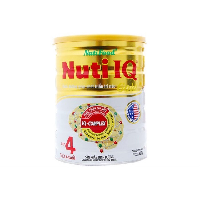 Sữa Nuti IQ Step 4 GOLD 900g