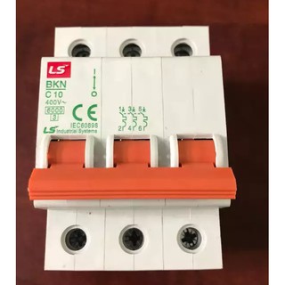 [🔥 AE SALE SỐC] Cầu Dao Tự Động Aptomat Tép LS 3 Pha Nhiều Loại