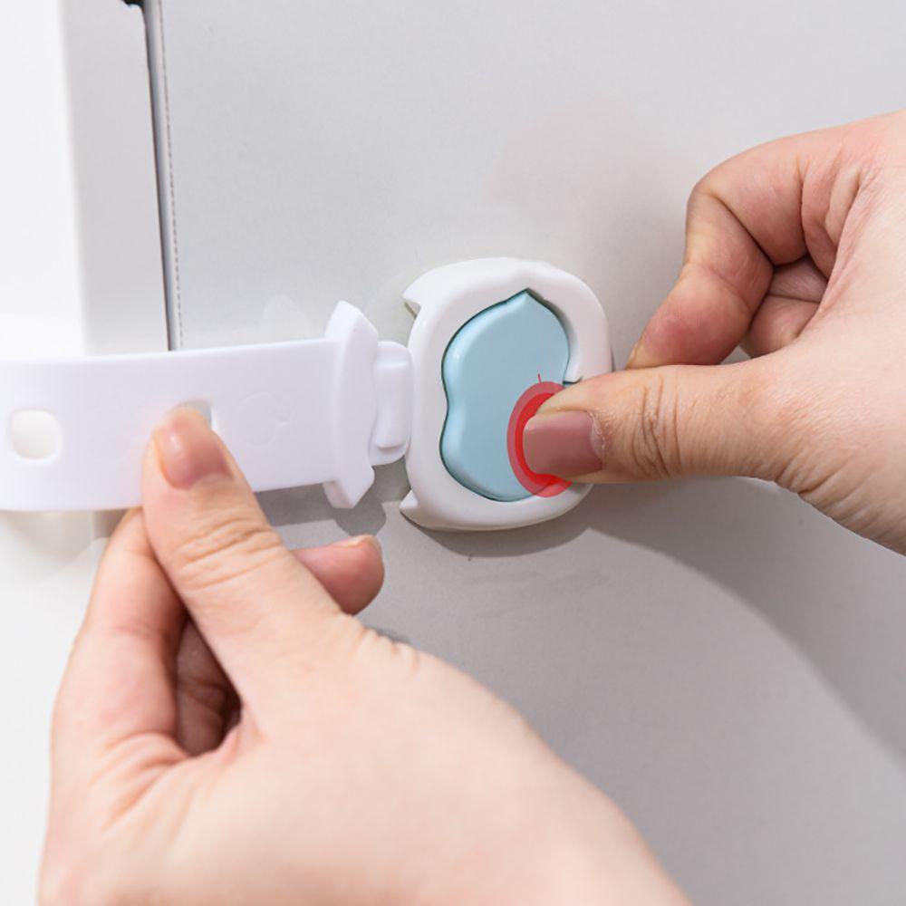 CABEZA Khóa Cửa Tủ Bằng Nhựa Đa Năng Bảo Vệ An Toàn Cho Bé