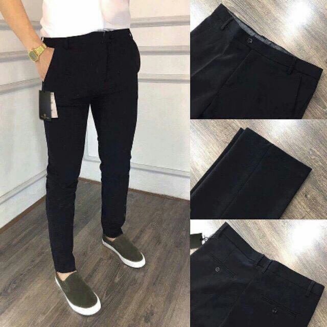 Quần Âu Nam Hado Dáng Côn Đẹp, Quần Tây Nam Vải Tuyết Mưa Co giãn Phong Cách Nam Tính | BigBuy360 - bigbuy360.vn