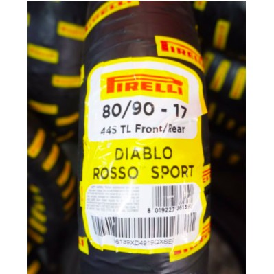 Vỏ xe Pirelli - DIABLO ROSSO SPORT cao cấpchống trơn trượt dành cho xe số thông dụng mọi loại xe