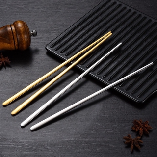 Đũa Inox Hàn Quốc Cán Dẹp [ Thép Không Gỉ ]