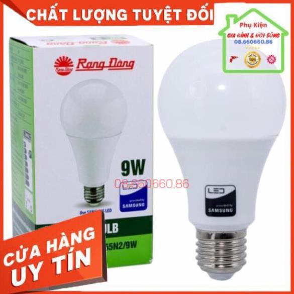 ⚡TOP Bán Chạy⚡ Bóng đèn Led tròn Rạng Đông 9W