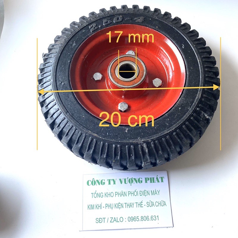 BÁNH XE CA SU ĐÚC CHẾ XE ĐIỆN