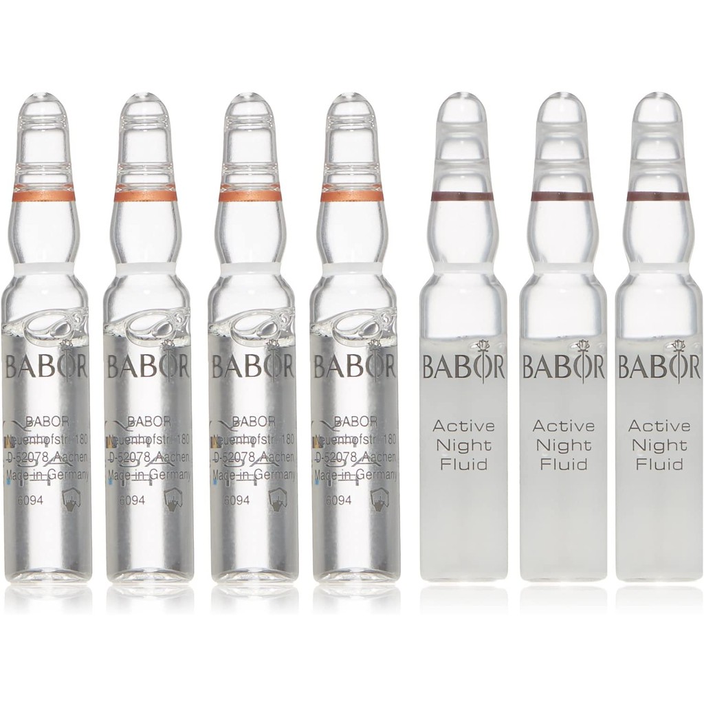 Babor - Set tinh chất dưỡng da ngày và đem Babor Masterpiece 7 Ampoules set For Face