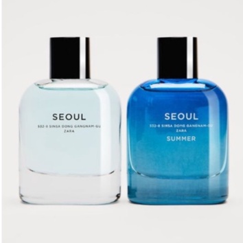 Nước hoa Zara SEOUL + SEOUL SUMMER 80ML / 3.0 OZ