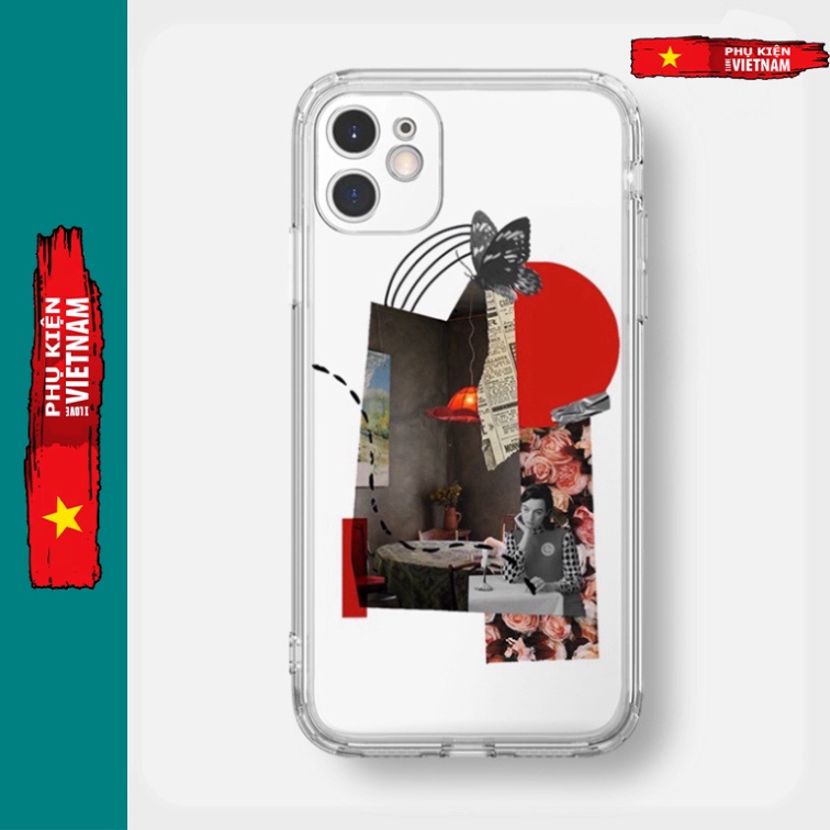 Ốp lưng iphone 6, 6s plus, 7 8 Plus, X, XS, XR, XSMAX, 11 , 12, 13 PROMAX suốt trong quãng BÉ GÁI cute PKVN