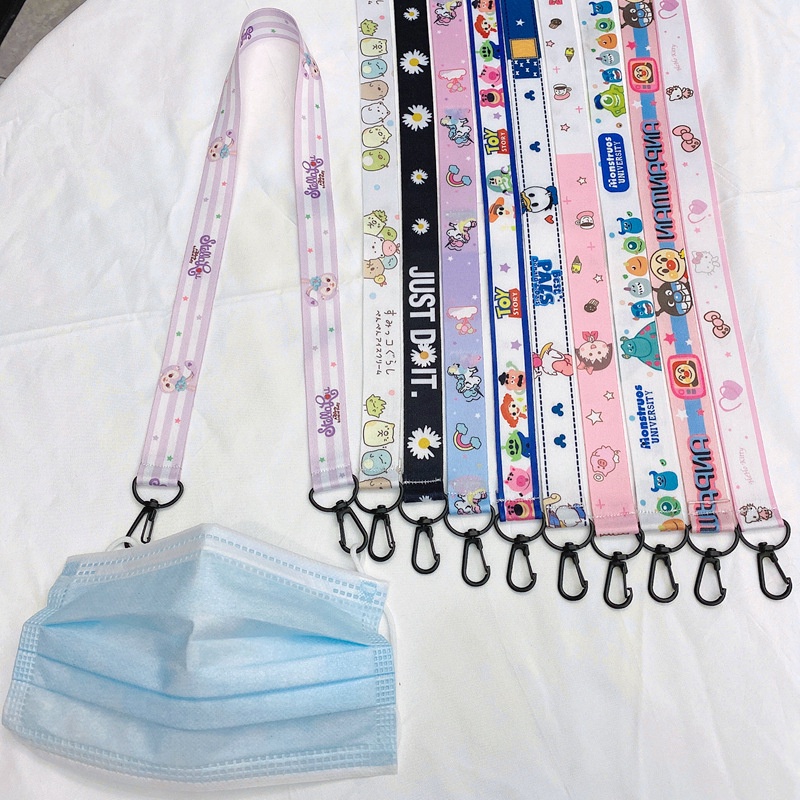 Dây Đeo Khẩu Trang Hoạt Hình Chống Mất Chống Ăn Mòn Phong Cách Hàn Quốc Mới