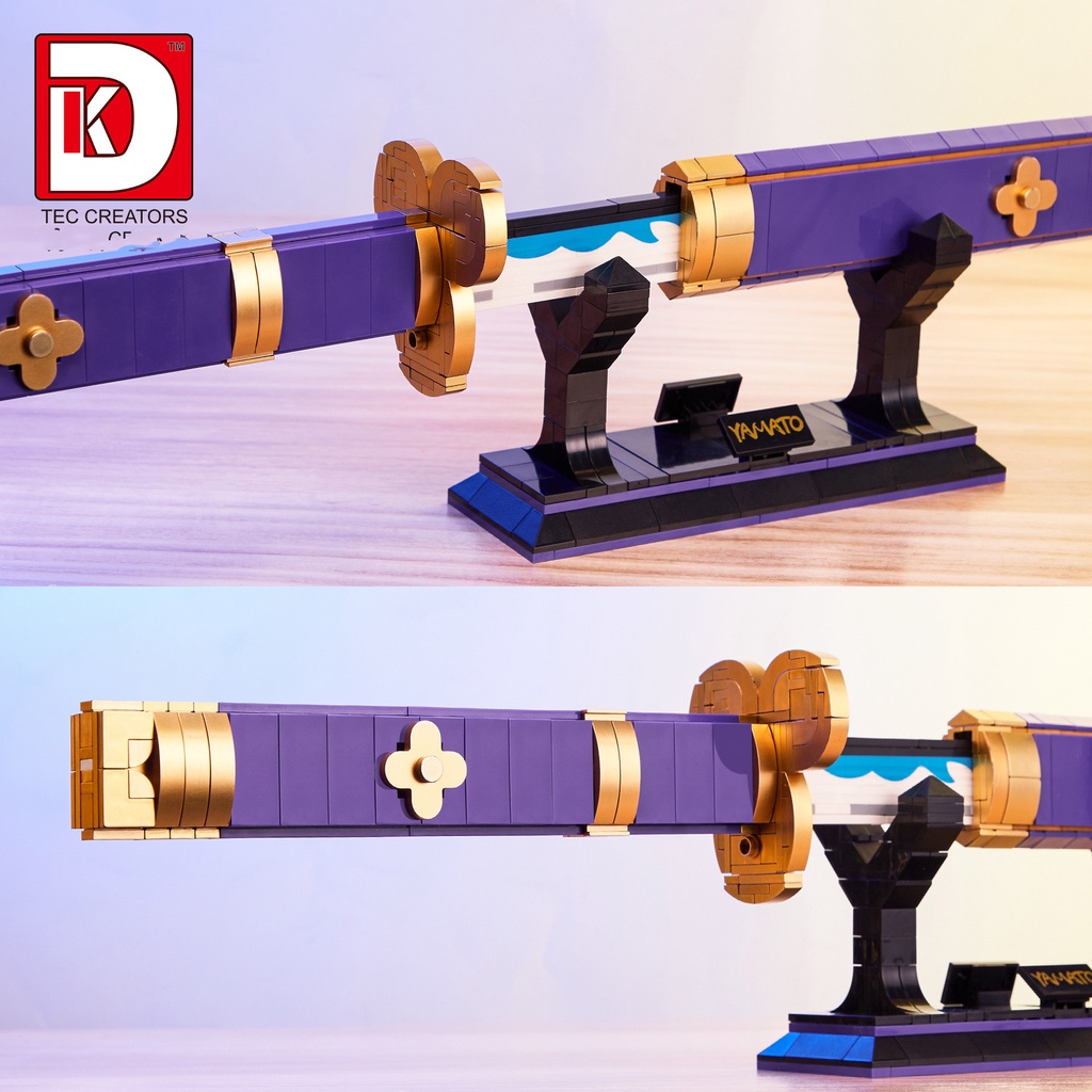 Đồ Chơi Lắp Ráp Kiểu LEGO Thanh Kiếm Enma Của Zoro Trong OnePiece Đảo Hải Tặcc DK1502 Với 936 Mảnh Ghép