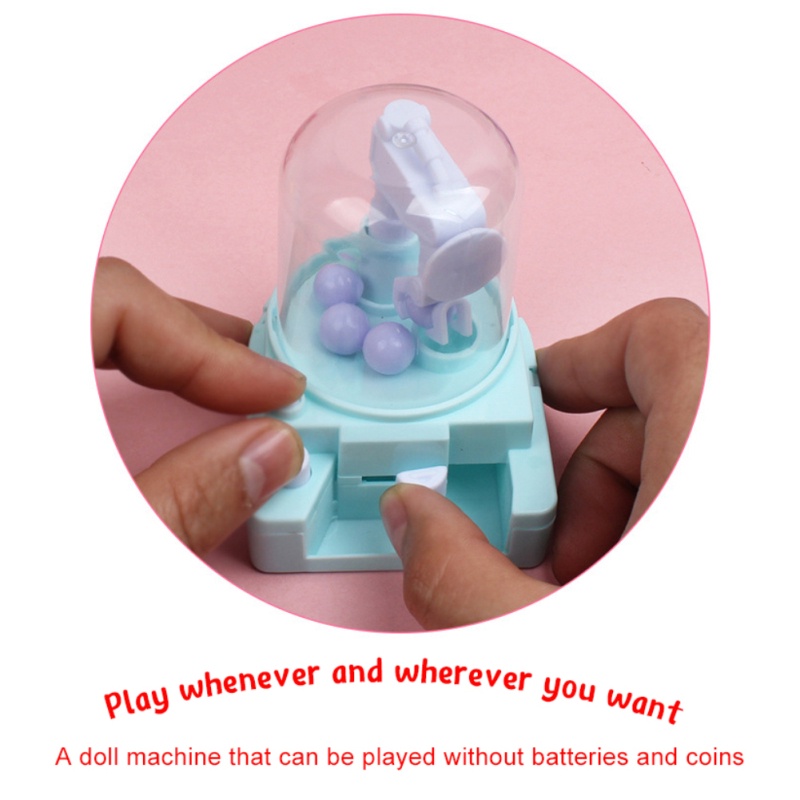 Đồ Chơi Máy Gắp Kẹo Bóng Mini Để Bàn