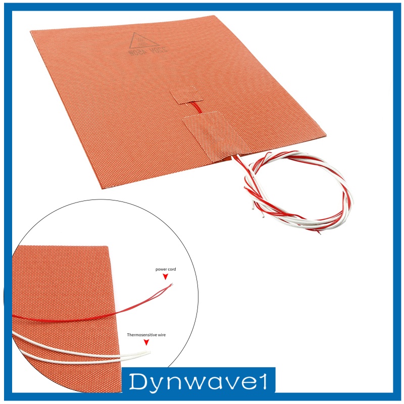 [DYNWAVE1] 3D Printer Silicone Rubber Heater Heated Bed 450W 220V Professional