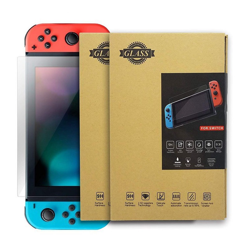 Miếng Dán Màn Hình Cường Lực Cho Máy Game Nintendo Switch