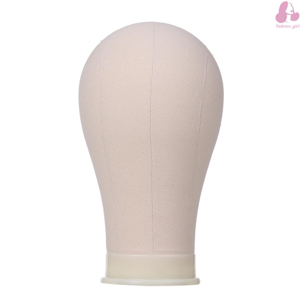 Đầu ma nơ canh bằng vải canvas 25" chuyên dụng để trưng bày tóc giả