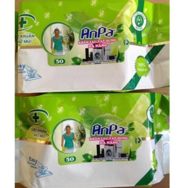 KHĂN ƯỚT ĐA NĂNG ANPA LAU BẾP LAU VẬT DỤNG SẠCH VẾT DẦU MỠ