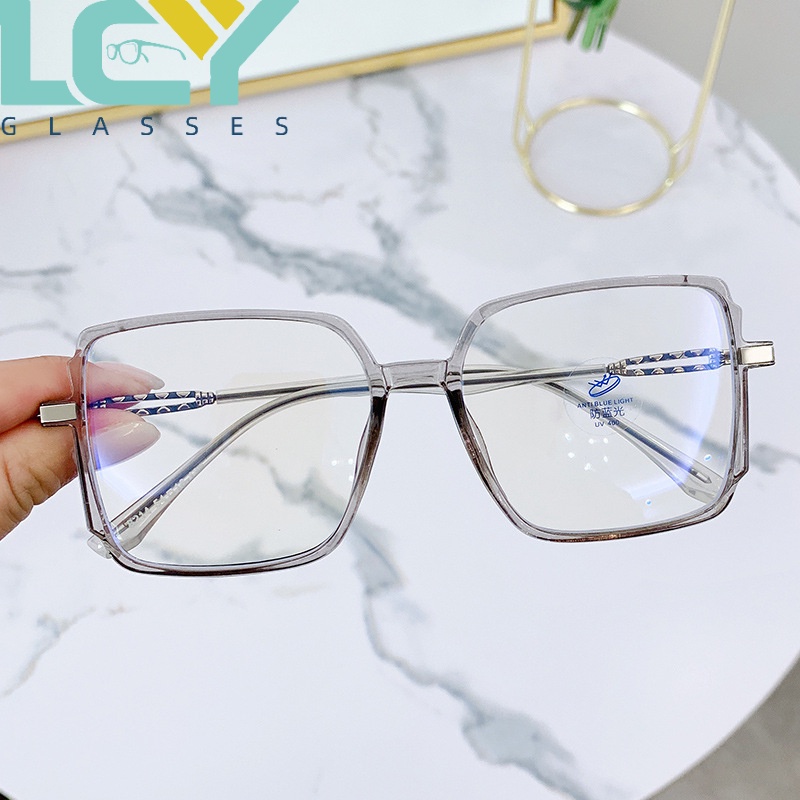 Mắt Kính TR90 Chống Ánh Sáng Xanh Thời Trang Dành Cho Nữ Mã 8214