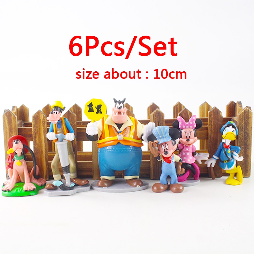 Mô Hình Đồ Chơi Nhân Vật Hoạt Hình Disney 12 Phong Cách Bằng PVC