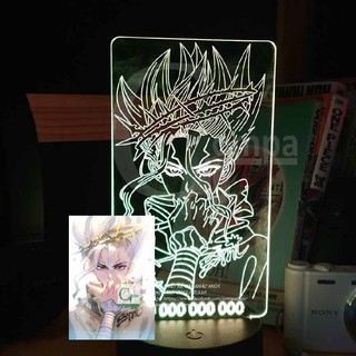 [QUÀ TẶNG SINH NHẬT] Đèn Ngủ Dr Stone Ishigami Senku Type 04