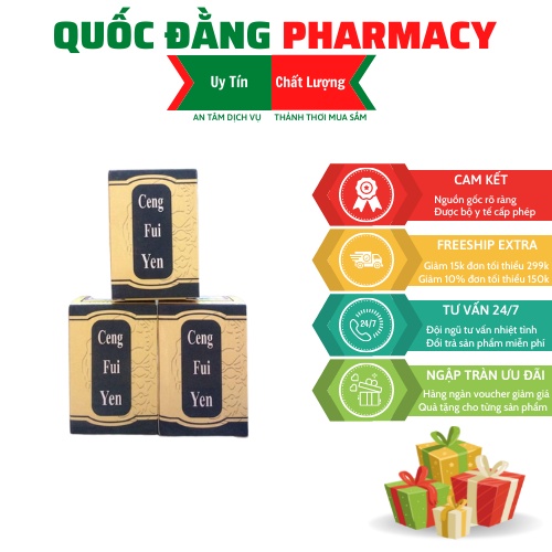Tăng Cân Ceng Fui Yen - Tăng Phì Hoàn hộp 30 viên