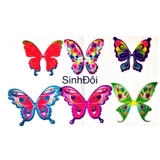Cánh bướm - phụ kiện búp bê - 1 cái