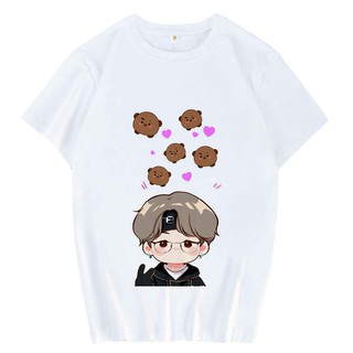 Áo phông BT21 SHOOKY in hình chibi SUGA BTS