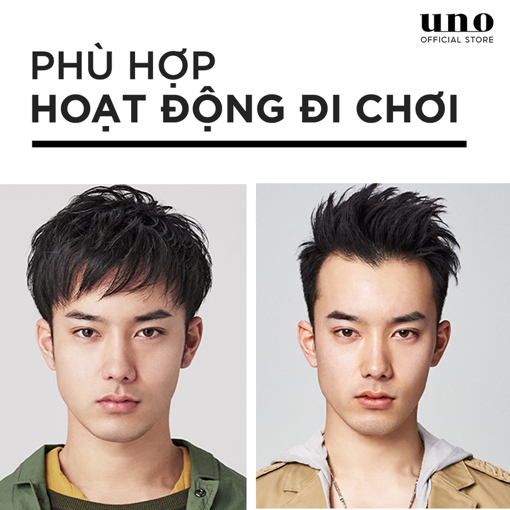 Sáp vuốt tóc Tạo kiểu Định hình mạnh mẽ UNO Matte Effector 80g