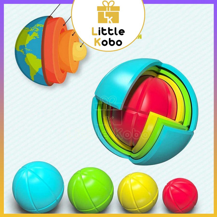 Rubik QiYi Wisdom Ball Rubic Biến Thể 3D Spherical Maze Ball Đồ Chơi Trí Tuệ