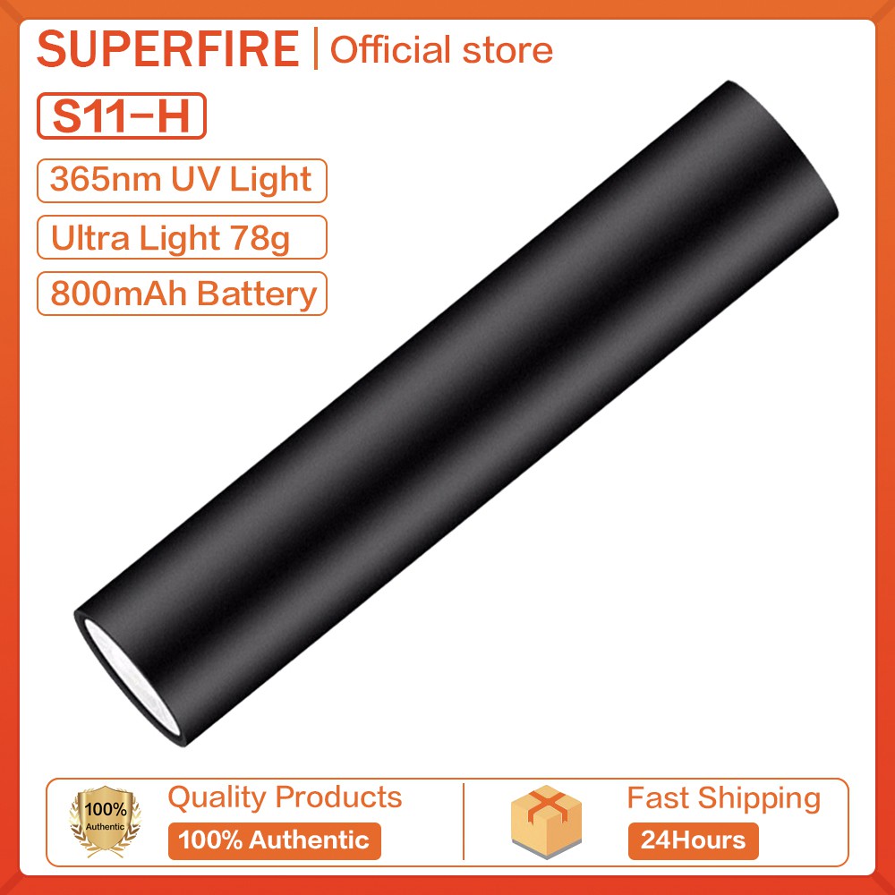 Đèn pin Supfire S11 mini chống thấm nước có thể sử dụng ngoài trời / soi trang sức