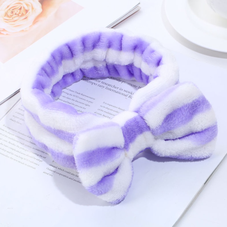 Băng Đô Rủa Mặt Phong Cách Hàn Quốc Siêu Dễ Thương Dành Cho Nữ