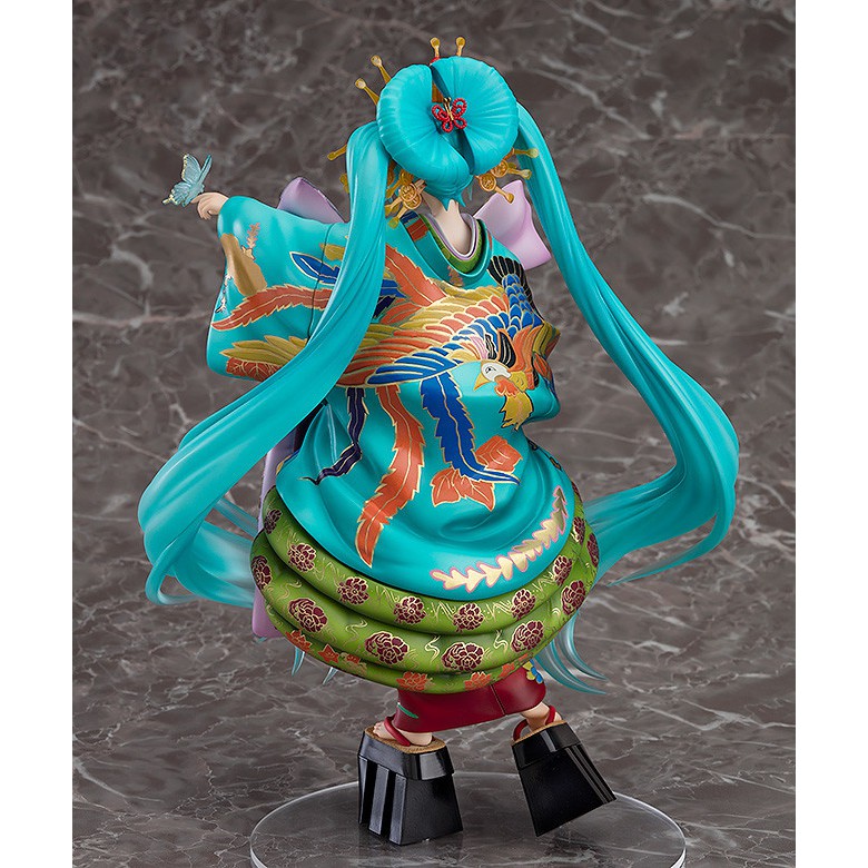 Mô hình chính hãng PVC Scale - Vocaloid - Hatsune Miku - 1/7 - Chokabuki Kuruwa Kotoba Awase Kagami Ver