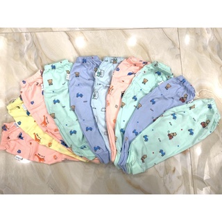 Quần chục dài cotton cho bé trai và bé gái 2.5-11kg chất vải đẹp mềm mịn