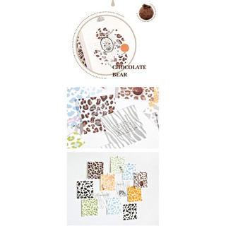 Set mix giấy note hoạ tiết độc lạ A59