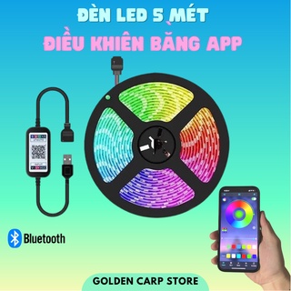 Đèn led tiktok 5m 5050 rgb đổi màu hàng cao cấp