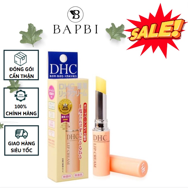 Son Dưỡng Môi DHC Lip Cream Không Màu Nhật Bản 1,5g