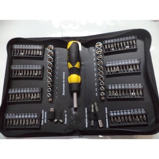 Hộp tô vít 105 chi tiết pretul - 22719
