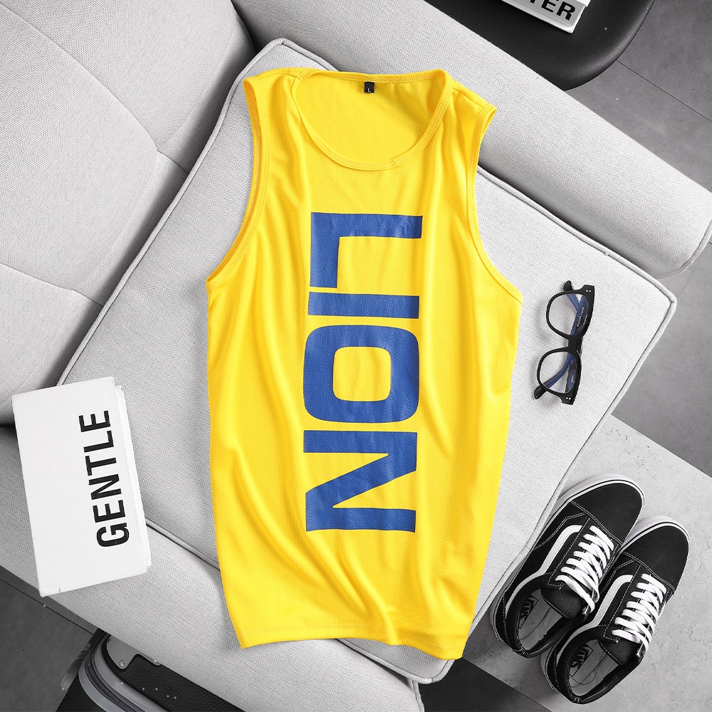 Áo ba lỗ nam chuẩn gym nữ in hình  áo tanktop nam vải cotton cao cấp thoáng mát