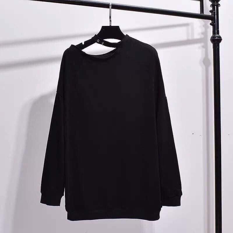 Áo hở vai nút cúc CB