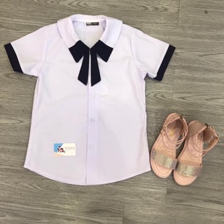 Set bộ học sinh áo sơ mi + chân váy