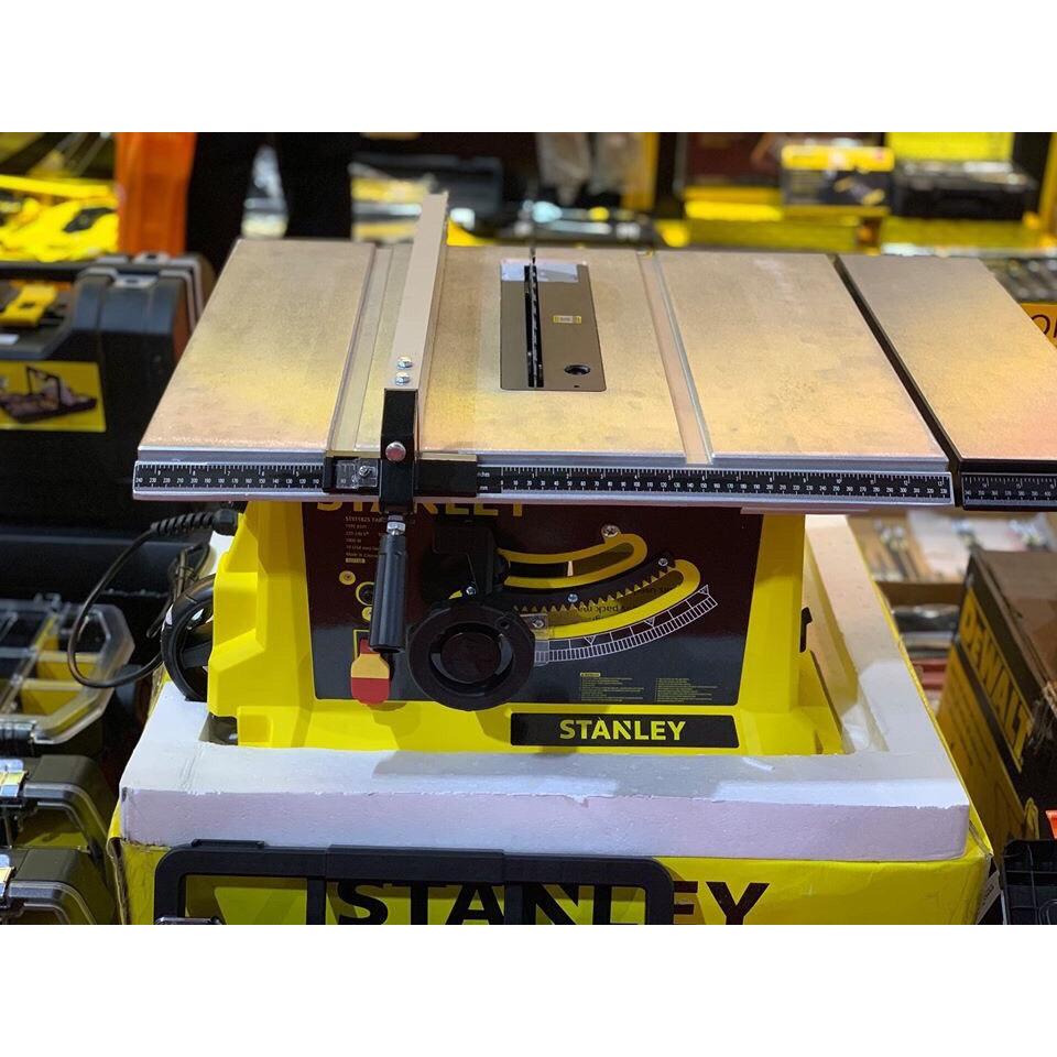 CHÍNH HÃNG - Máy cưa bàn sử dụng đĩa 255mm 1800W Stanley SST1801 có chân đế