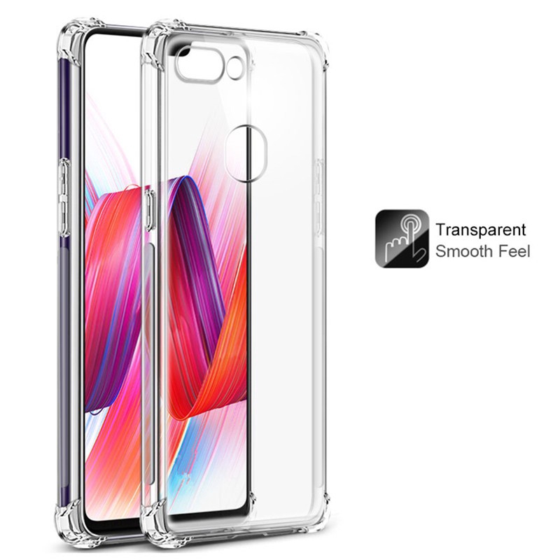 Ốp Lưng Chống Sốc Trong Suốt Cho Oppo A9 A5 2020 A8 A31 2020 A12 A39 A71 A73 A79 A91 A7 A5S A3S A83 A77 A37 A33 A52 A92 A57 A59 Pro