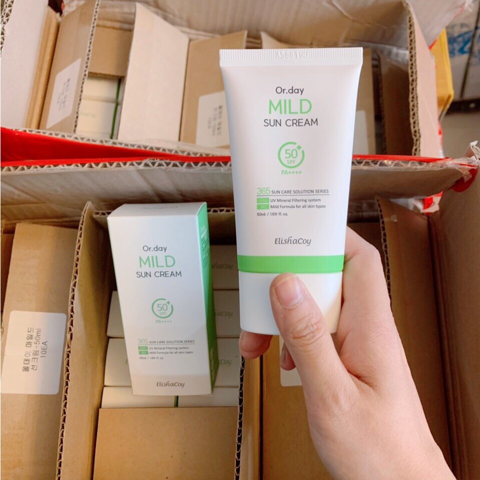 Kem Chống Nắng Tuyệt Đối ELISHACOY OR.DAY MILD SUN CREAM